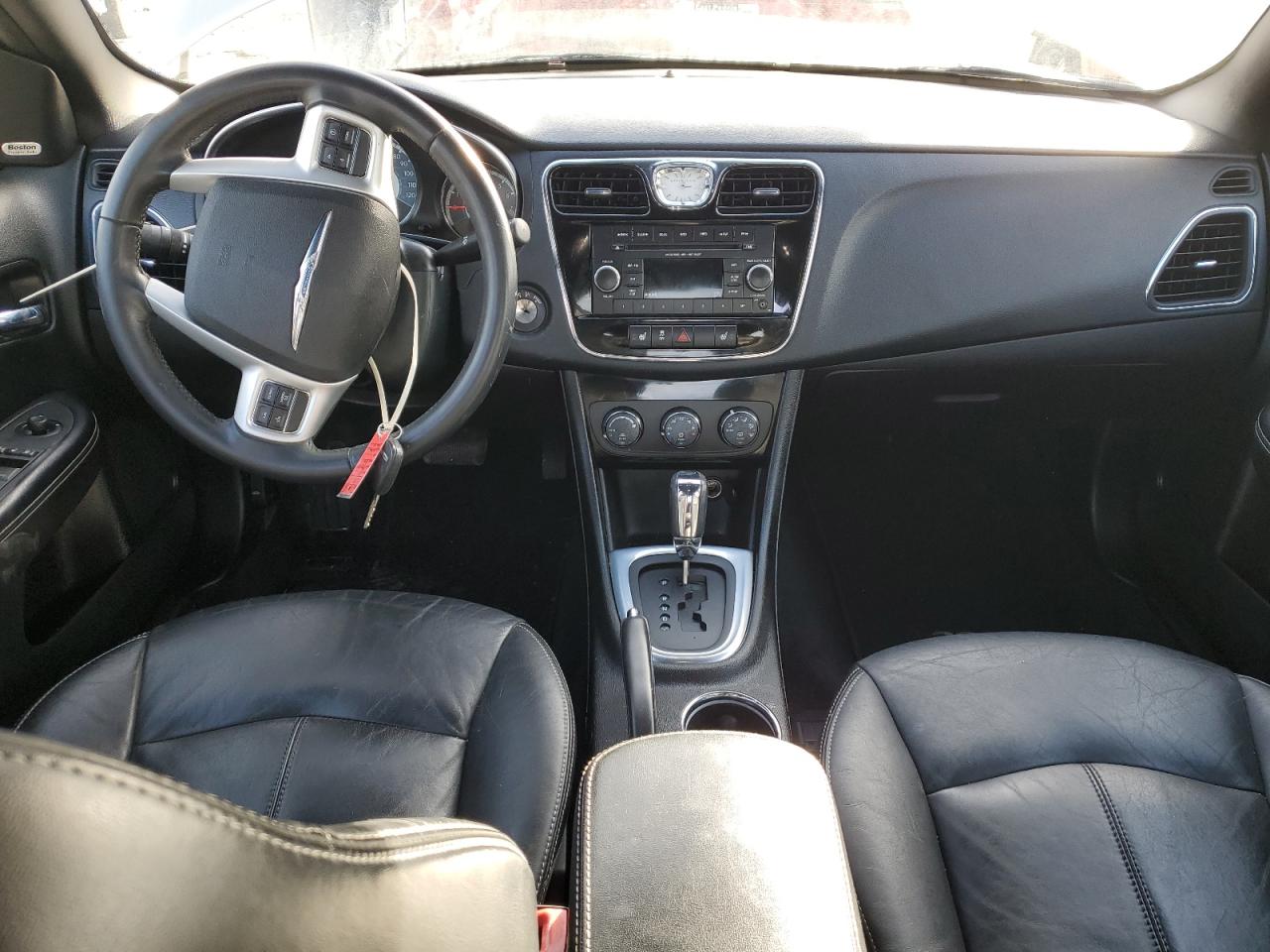 2013 Chrysler 200 VIN 1C3CCBCG4DN736901 Copart auction photo, undercarriage / front end damage thumbnail 8