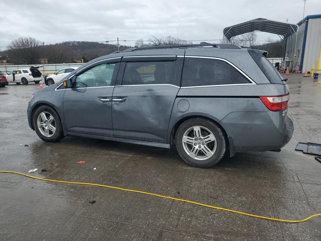 2011 Honda Odyssey VIN 5FNRL5H94BB014986 Copart auction photo, side damage thumbnail 2