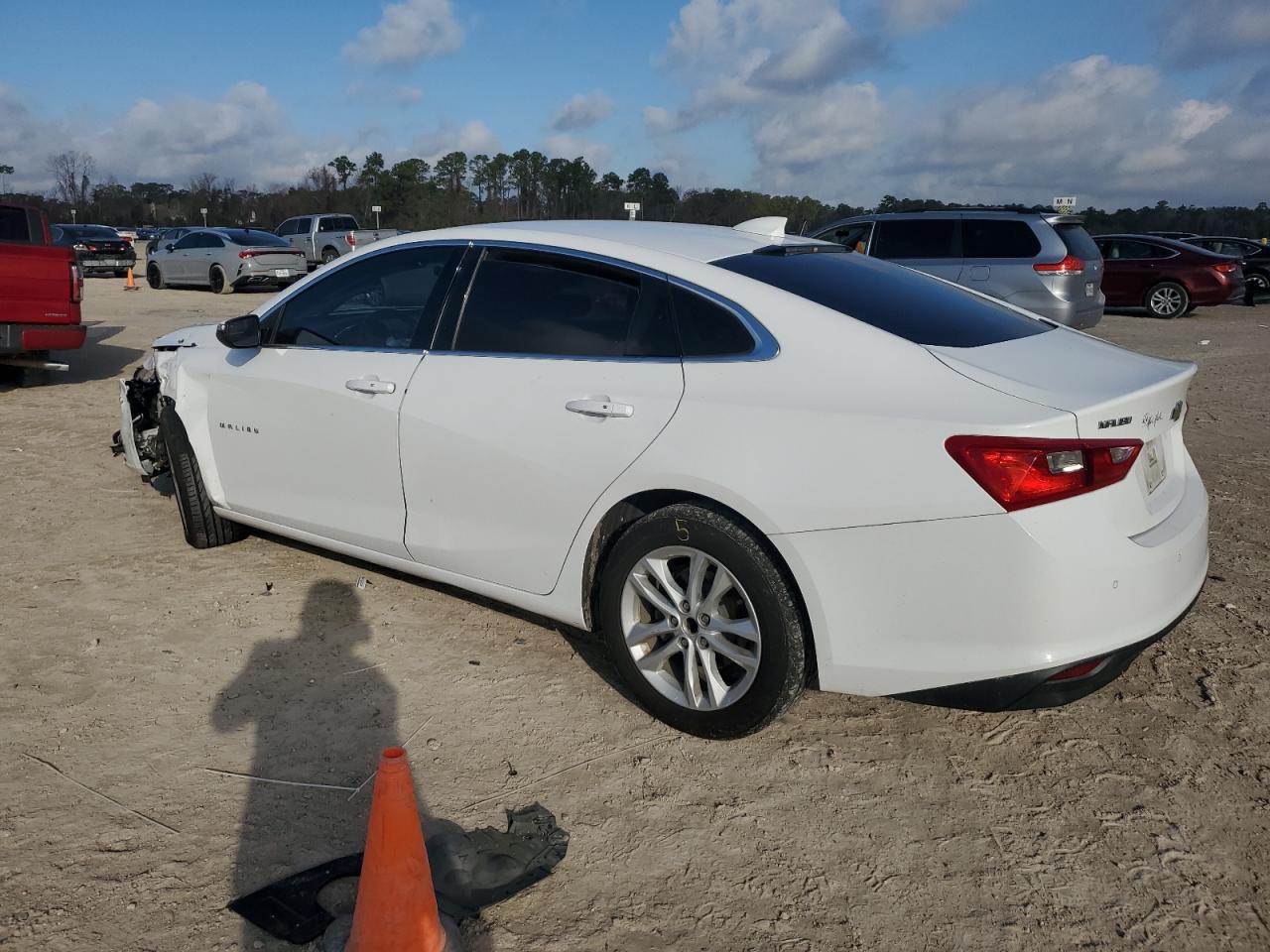 2017 Chevrolet Malibu VIN 1G1ZE5ST3HF142325 Copart auction photo, front end damage thumbnail 2