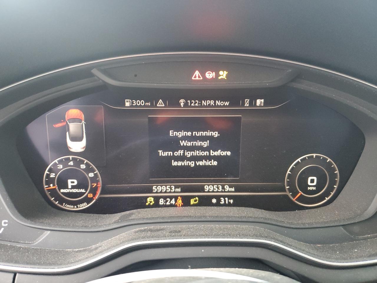 2018 Audi A5 VIN WAU2NGF54JN003071 Copart auction photo, front end damage thumbnail 9