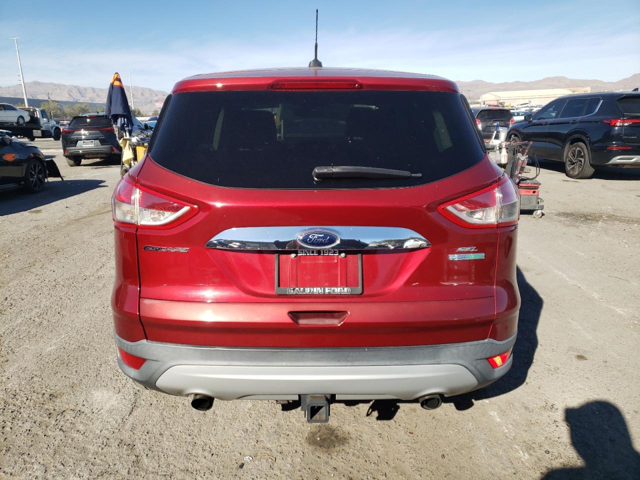 2013 Ford Escape VIN 1FMCU0H99DUD70099 Copart auction photo, front end damage thumbnail 6