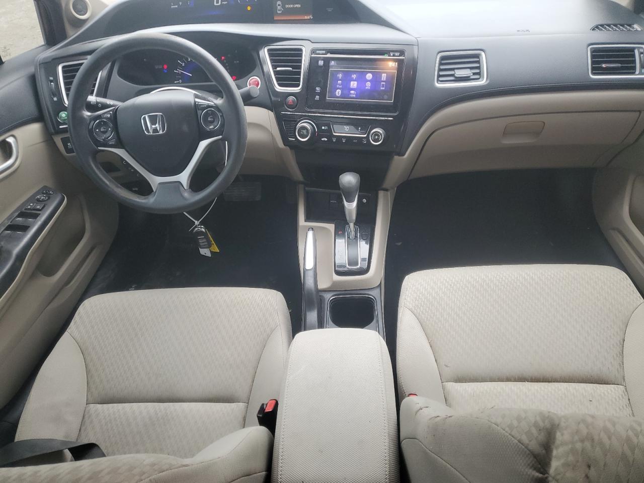 2014 Honda Civic VIN 2HGFB2F85EH531762 Copart auction photo, all over damage thumbnail 8