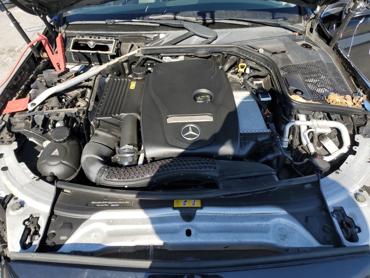 2016 Mercedes-Benz C-klasse VIN 55SWF4KB7GU135923 Copart auction photo, front end damage thumbnail 11
