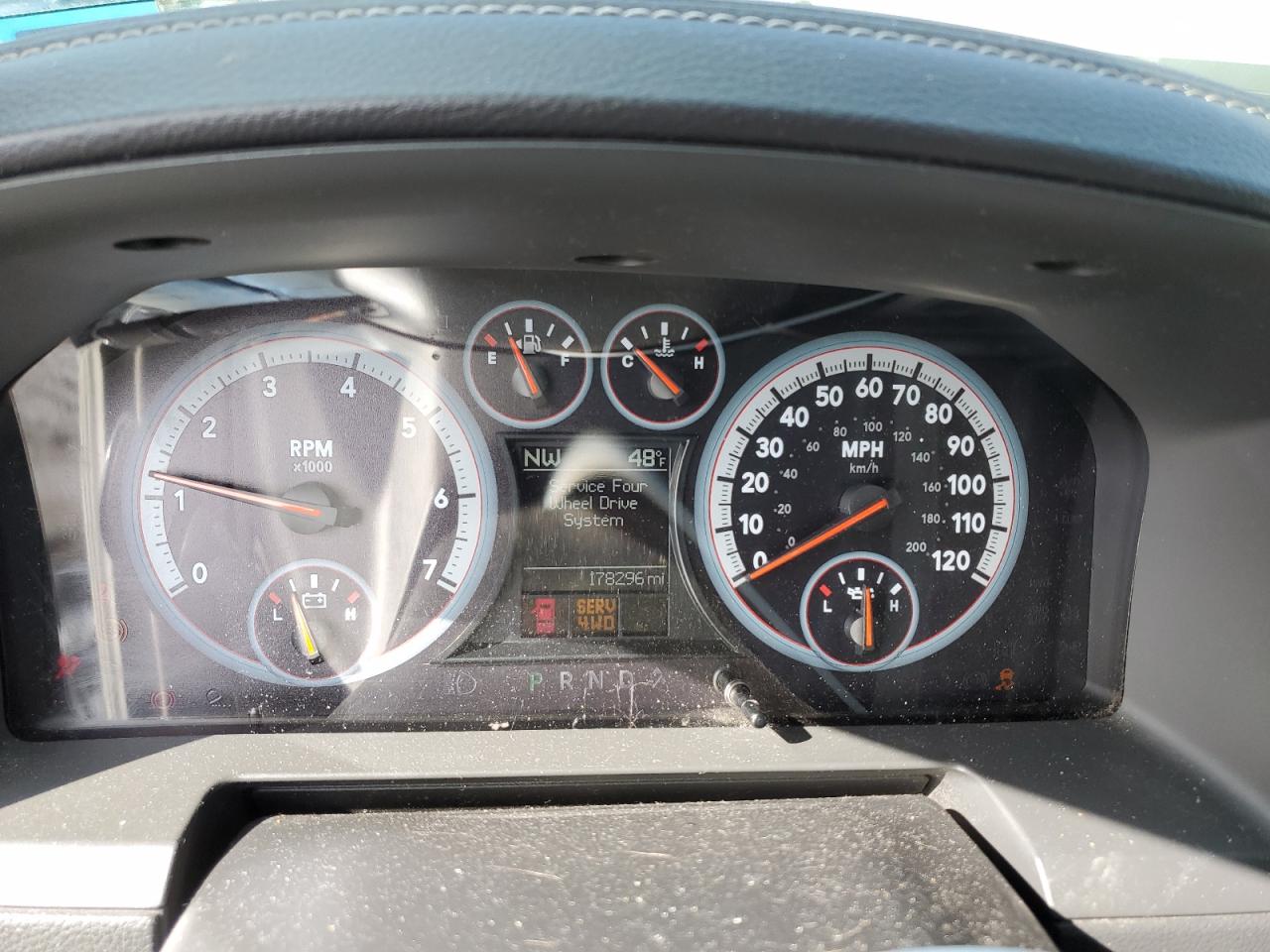 2012 Dodge RAM VIN 1C6RD7JT4CS230623 Copart auction photo, front end damage thumbnail 9