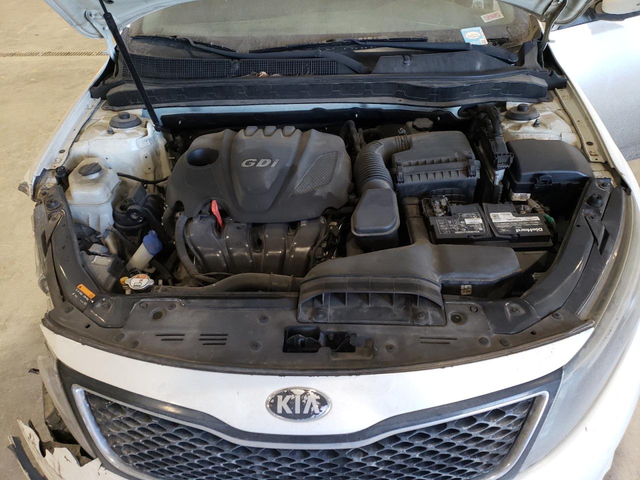 2015 KIA Optima VIN KNAGM4A73F5574736 Copart auction photo, front end / rear end damage thumbnail 11