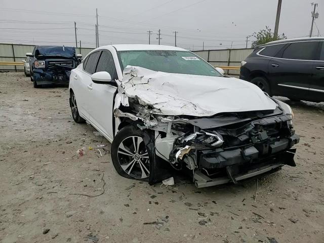 2021 Nissan Sentra VIN 3N1AB8CV6MY265234 Copart auction photo, front end / mechanical damage thumbnail 11
