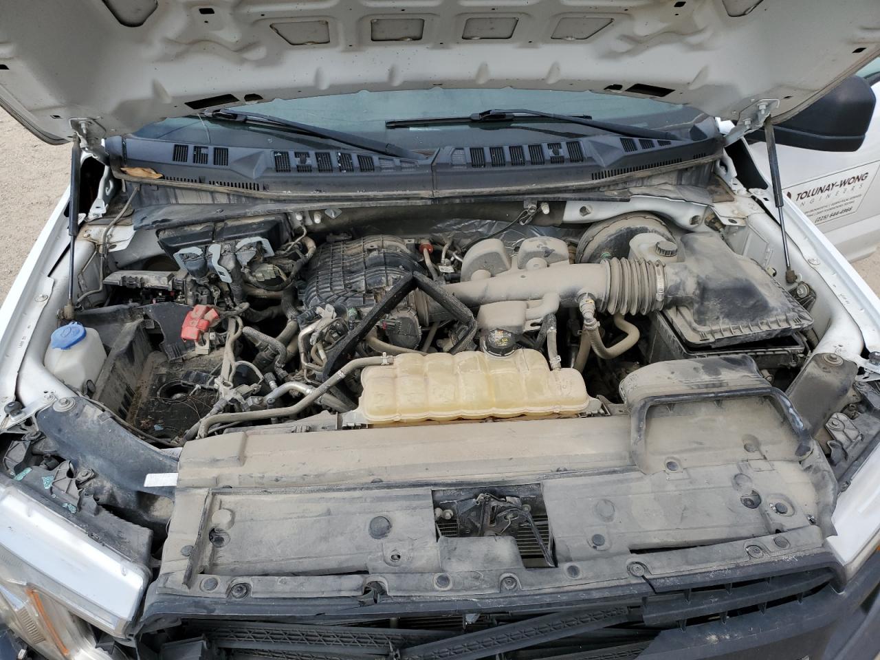 2020 Ford F-150 VIN 1FTMF1CB2LKE07300 Copart auction photo, all over damage thumbnail 12