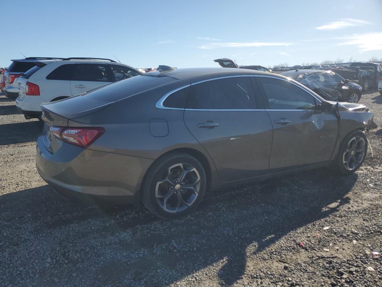 2020 Chevrolet Malibu VIN 1G1ZD5ST8LF127086 Copart auction photo, front end damage thumbnail 3