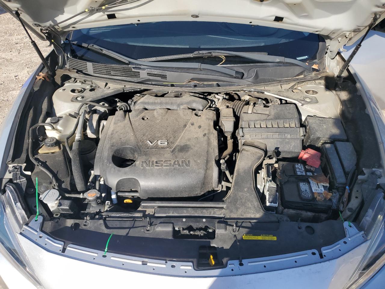 2017 Nissan Maxima VIN 1N4AA6AP1HC371054 Copart auction photo, front end / top/roof damage thumbnail 11