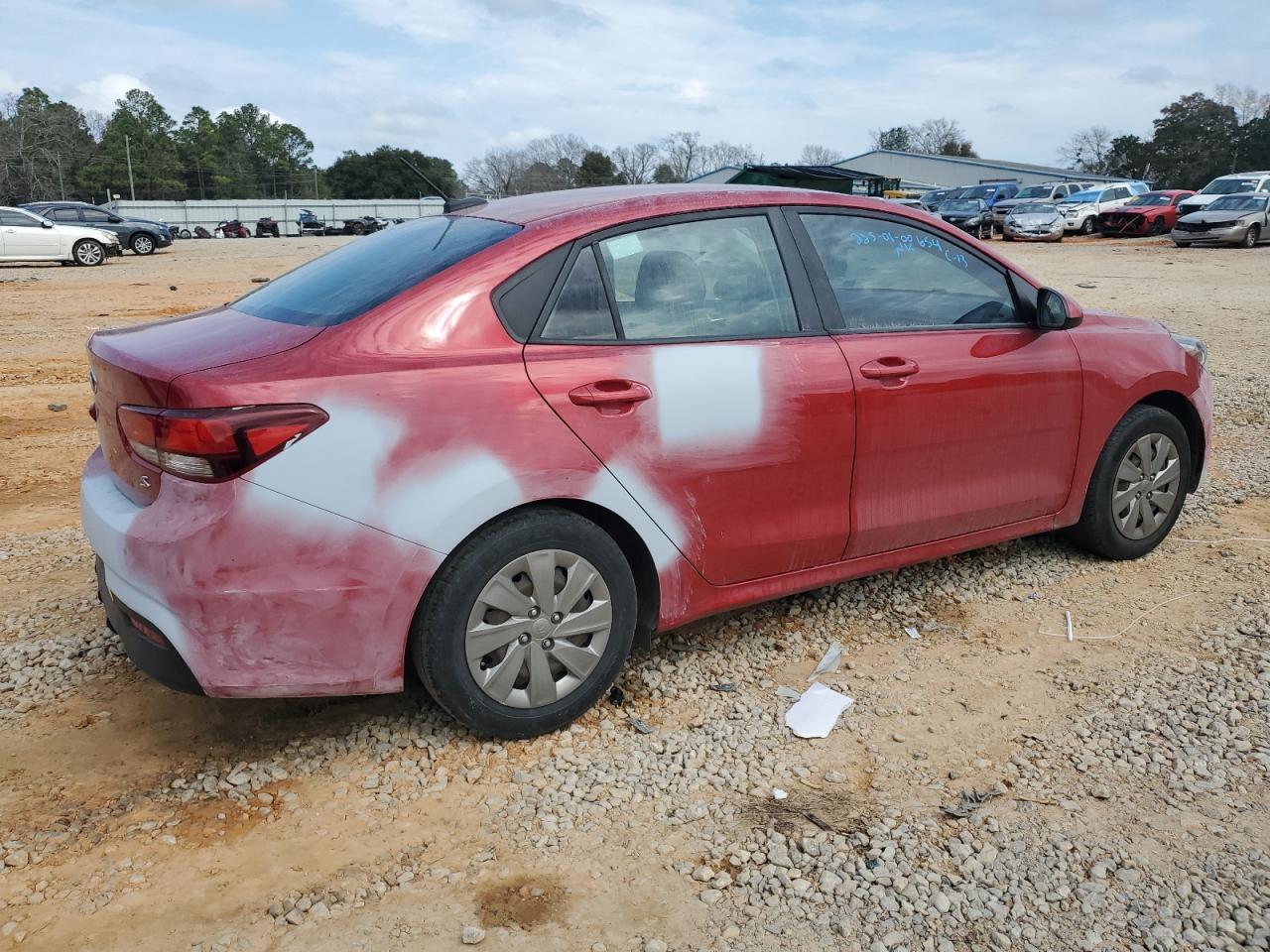 2019 KIA Rio VIN 3KPA24AB2KE210194 Copart auction photo, all over damage thumbnail 3