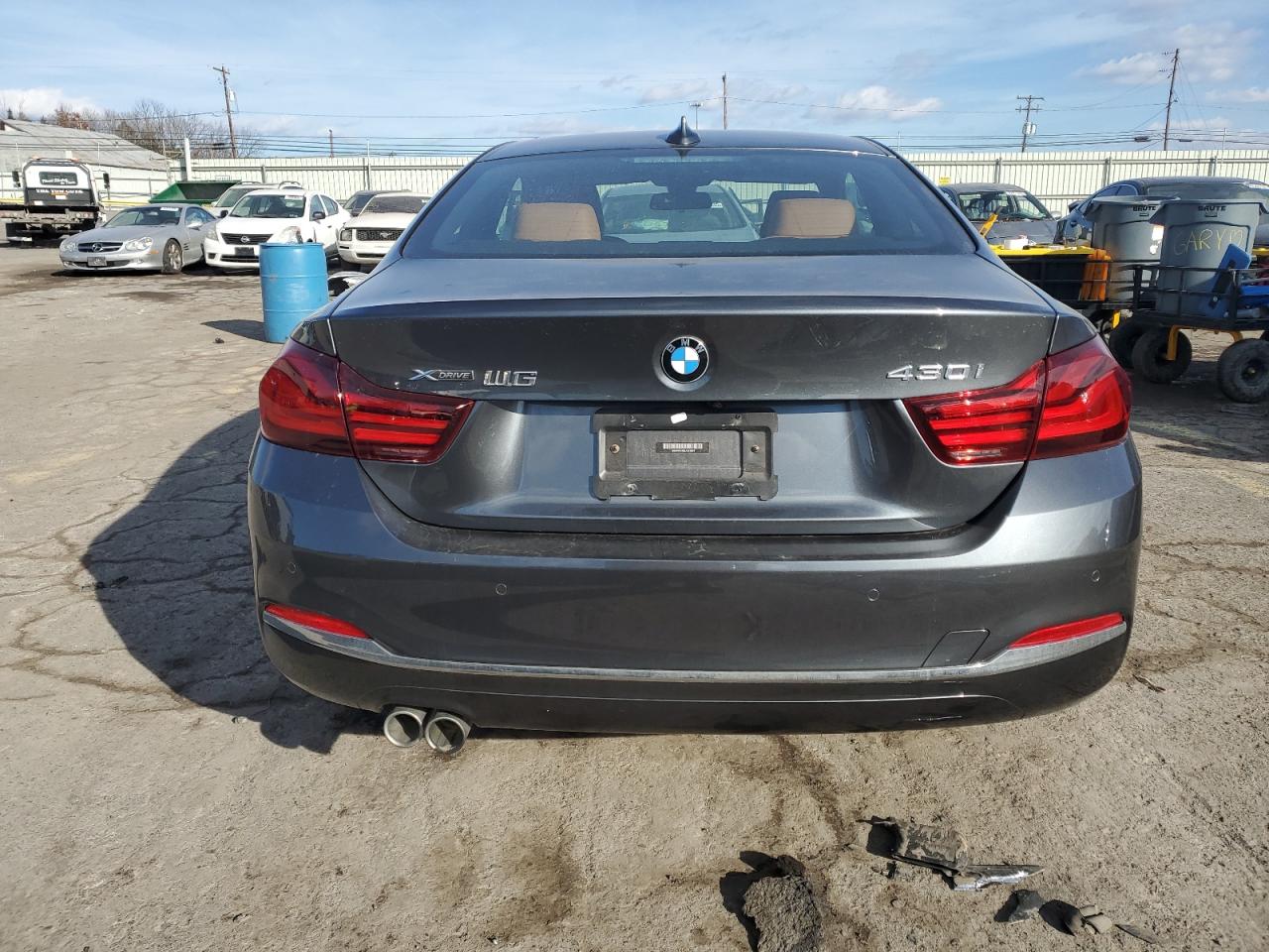 2020 BMW 4er VIN WBA4W5C02LFJ72876 Copart auction photo, front end / side damage thumbnail 6