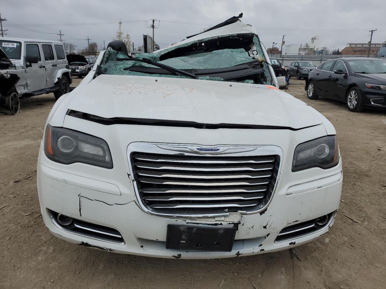 2014 Chrysler 300 VIN 2C3CCAGG1EH283996 Copart auction photo, all over / vandalism damage thumbnail 5