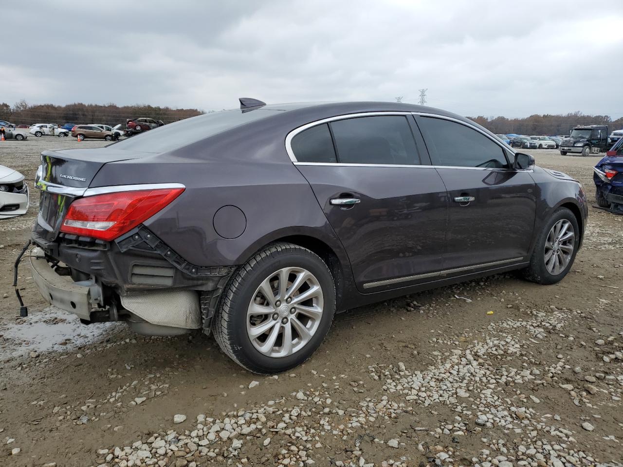 2015 Buick LaCrosse VIN 1G4GB5G39FF276491 Copart auction photo, all over damage thumbnail 3