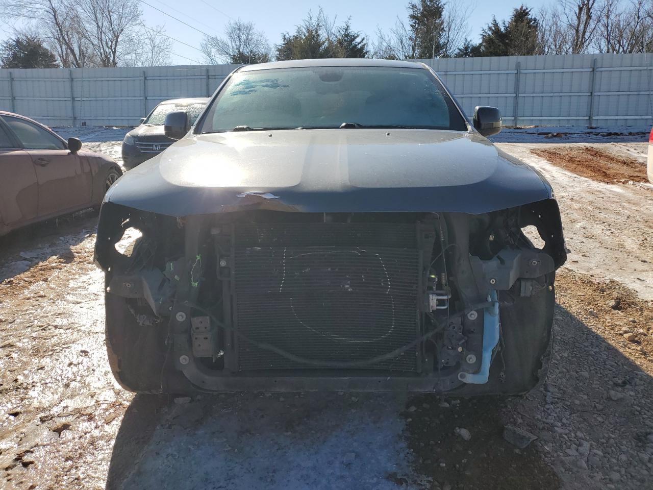 2017 Dodge Durango VIN 1C4RDHAG2HC660721 Copart auction photo, front end / minor dent/scratches damage thumbnail 5