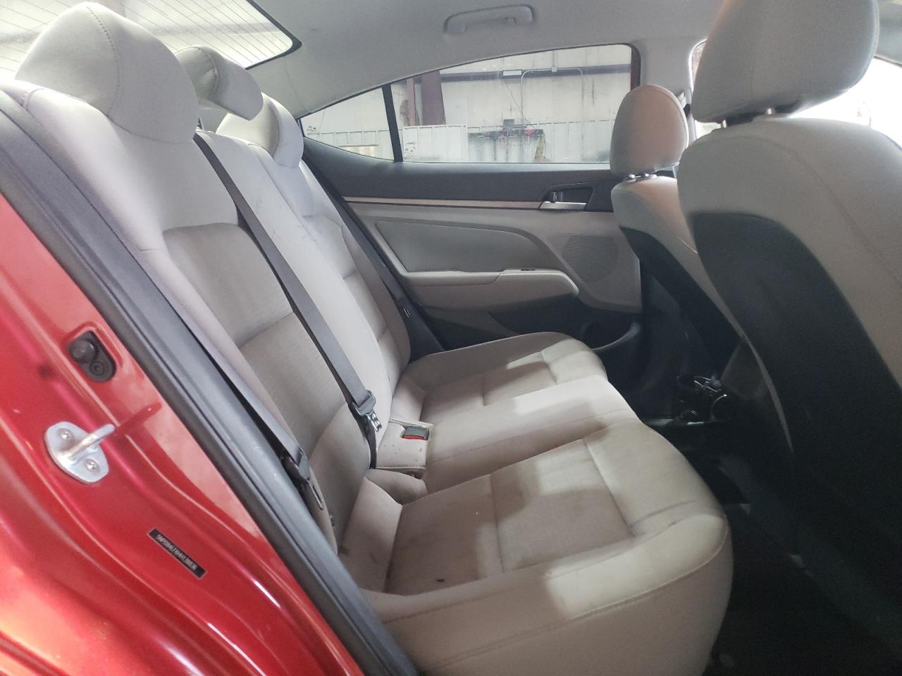 2017 Hyundai Elantra VIN 5NPD84LF6HH138836 Copart auction photo, front end / hail damage thumbnail 10
