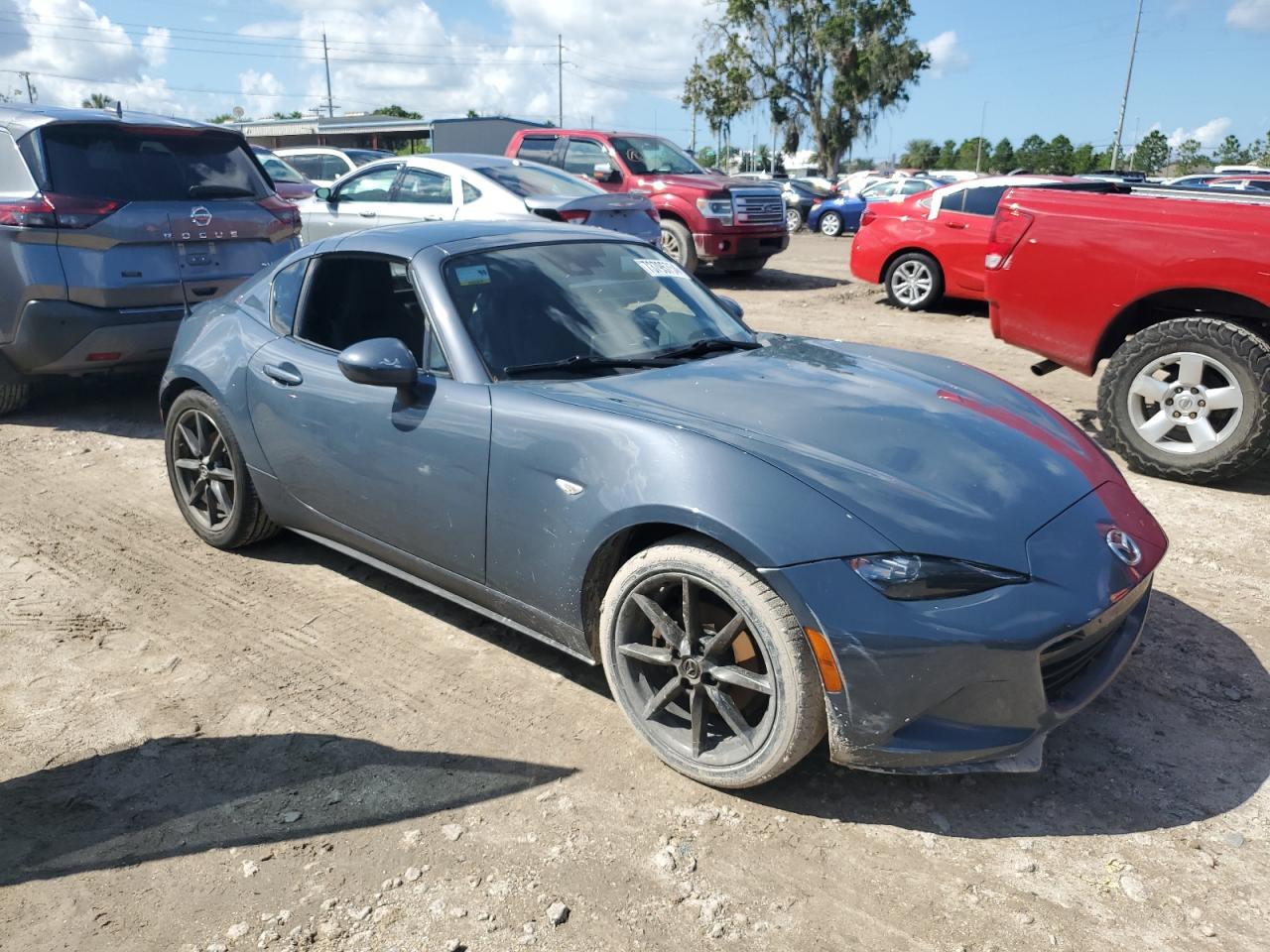 2020 Mazda MX-5 VIN JM1NDAM71L0411855 Copart auction photo, water/flood damage thumbnail 4
