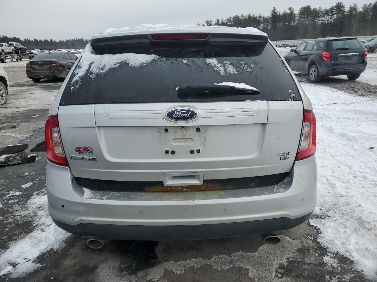 2011 Ford Edge VIN 2FMDK4JC3BBB36549 Copart auction photo, all over damage thumbnail 6