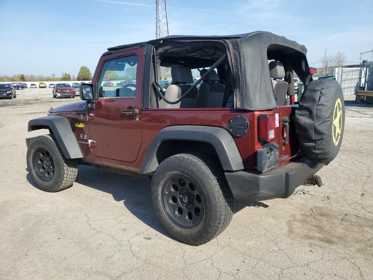 2007 Jeep Wrangler VIN 1J4FA24127L173804 Copart auction photo, rear end damage thumbnail 2