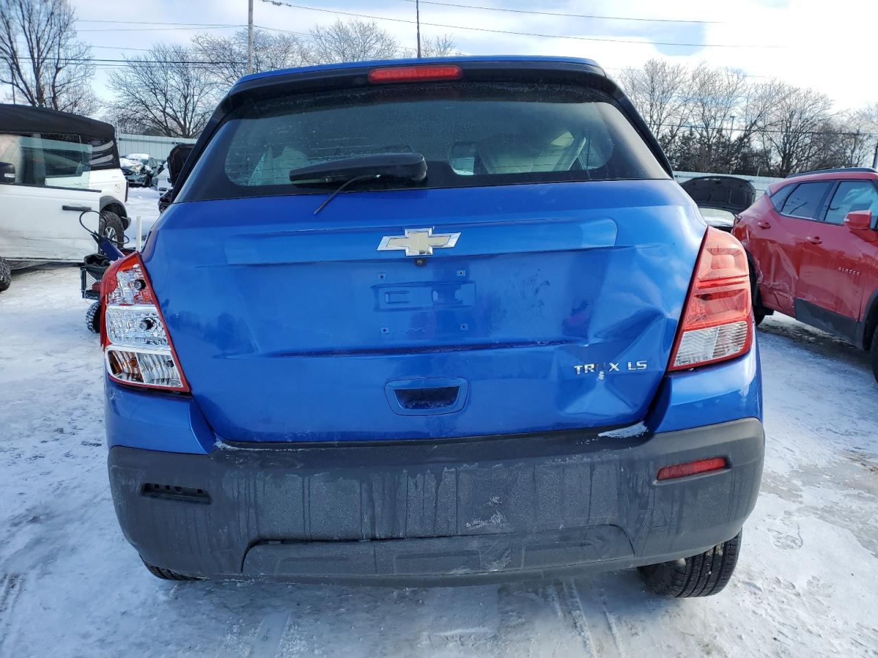 2016 Chevrolet Trax VIN KL7CJKSBXGB760713 Copart auction photo, all over / undercarriage damage thumbnail 6