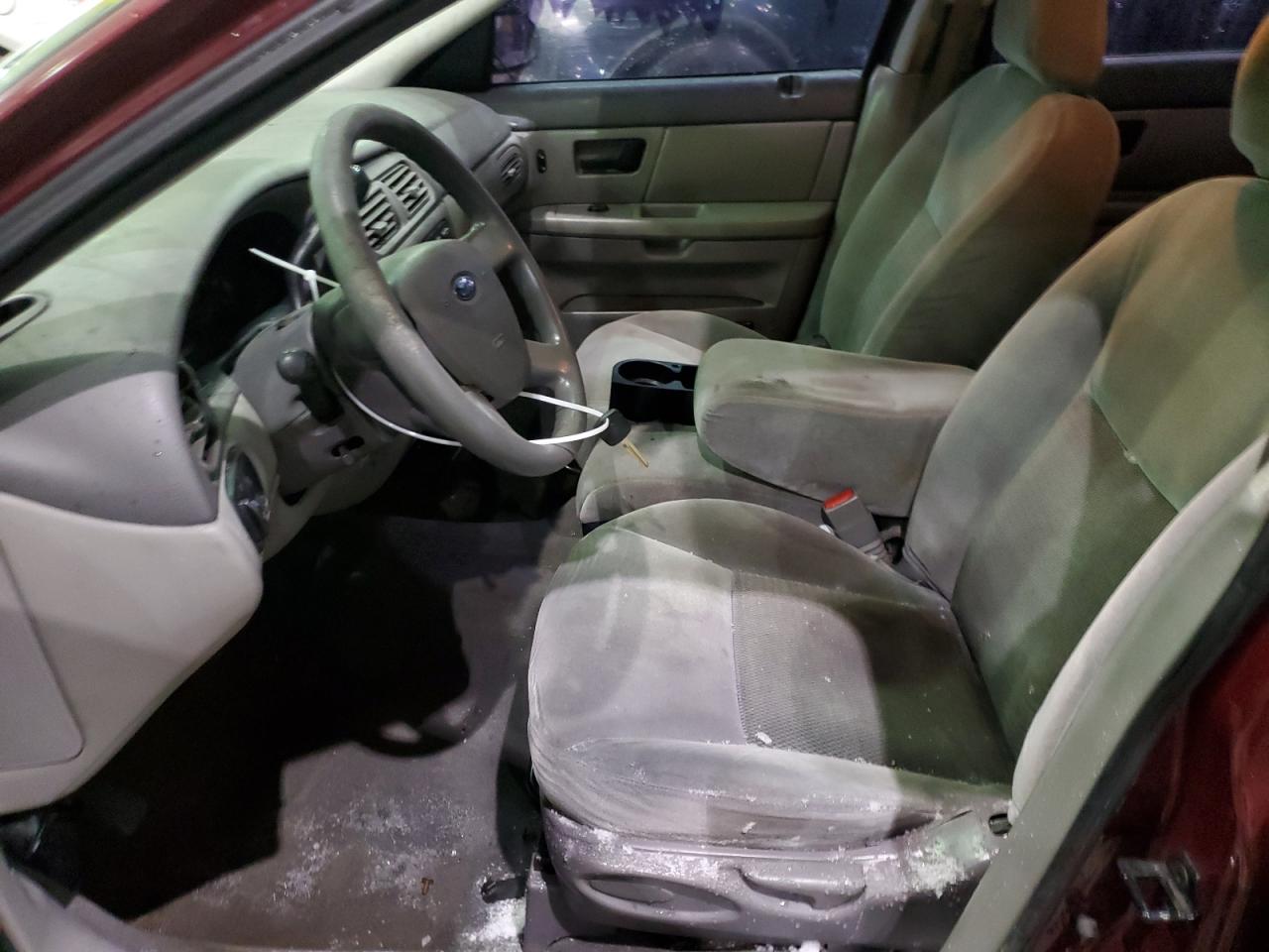 2006 Ford Taurus VIN 1FAFP53U46A159999 Copart auction photo, side / rear end damage thumbnail 7
