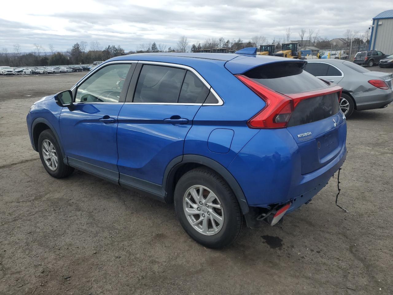 2019 Mitsubishi Eclipse VIN JA4AT3AA4KZ030891 Copart auction photo, side / rear end damage thumbnail 2