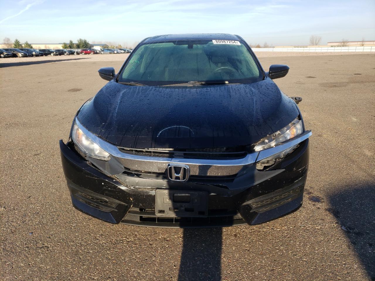 2017 Honda Civic VIN 19XFC2F51HE052997 Copart auction photo, rear end / front end damage thumbnail 5