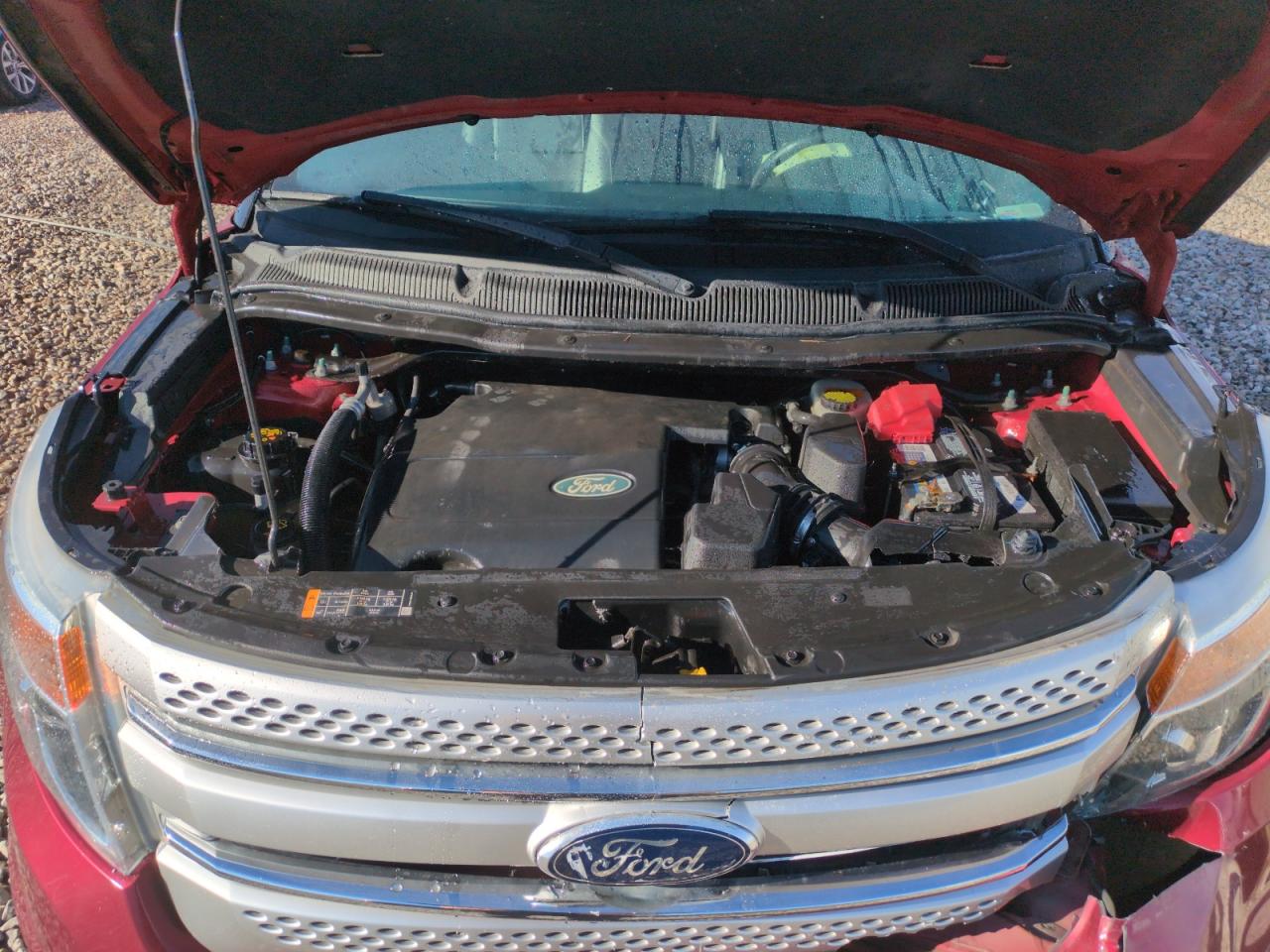 2013 Ford Explorer VIN 1FM5K8D80DGA93397 Copart auction photo, front end damage thumbnail 11
