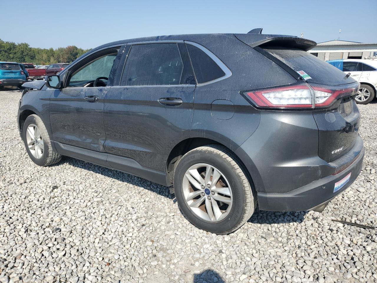 2015 Ford Edge VIN 2FMTK3J9XFBC37202 Copart auction photo, front end damage thumbnail 2