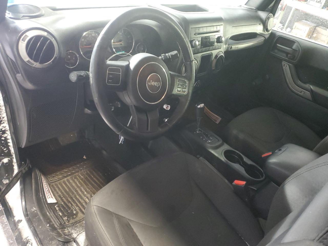 2016 Jeep Wrangler VIN 1C4GJWAG7GL238091 Copart auction photo, front end / side damage thumbnail 8