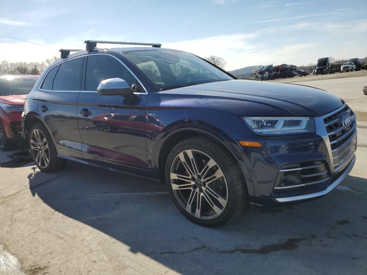 2018 Audi SQ5 VIN WA1C4AFY8J2063495 Copart auction photo, rear end damage thumbnail 4