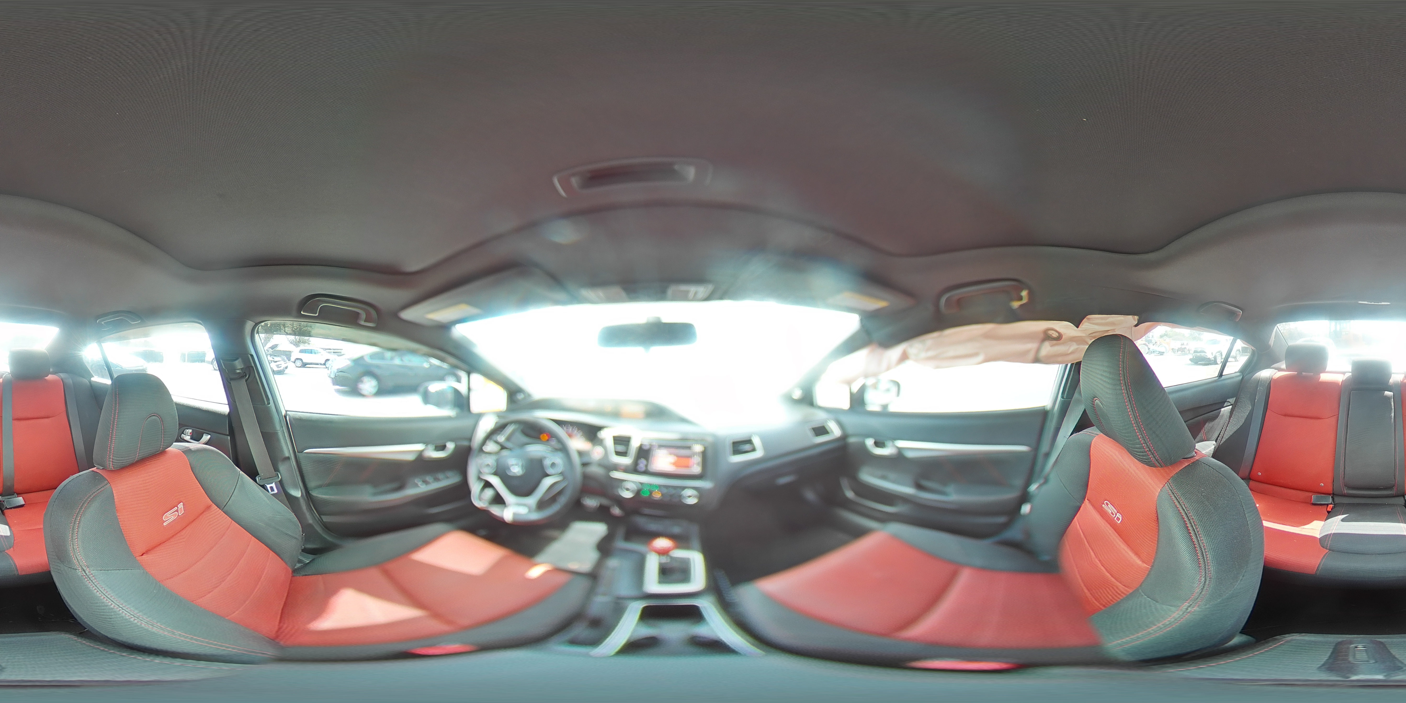 2015 Honda Civic VIN 2HGFB6E51FH705245 Copart auction photo, side damage thumbnail 12