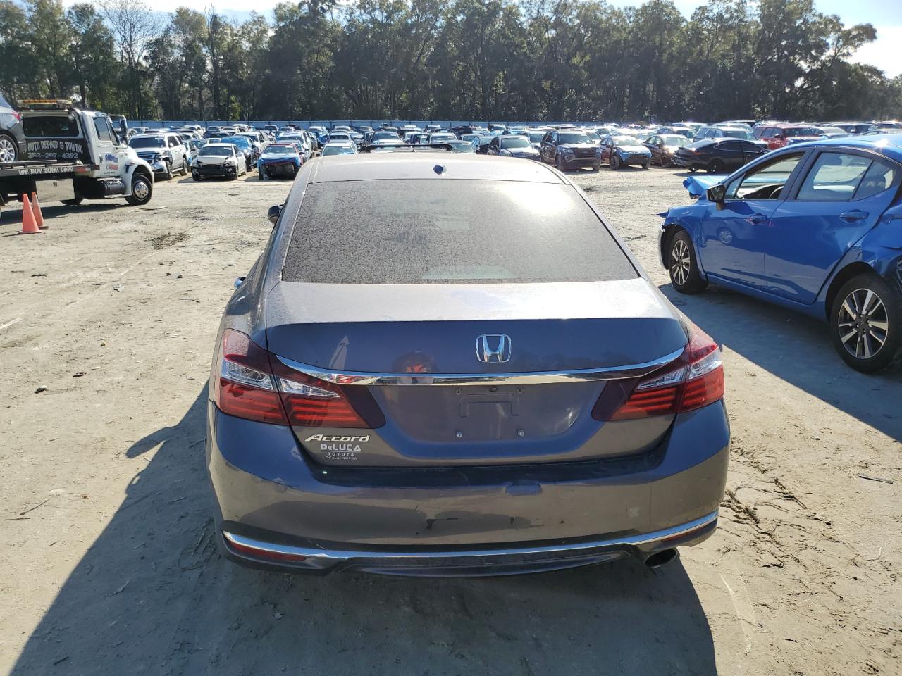 2016 Honda Accord VIN 1HGCR2F81GA087912 Copart auction photo, front end damage thumbnail 6