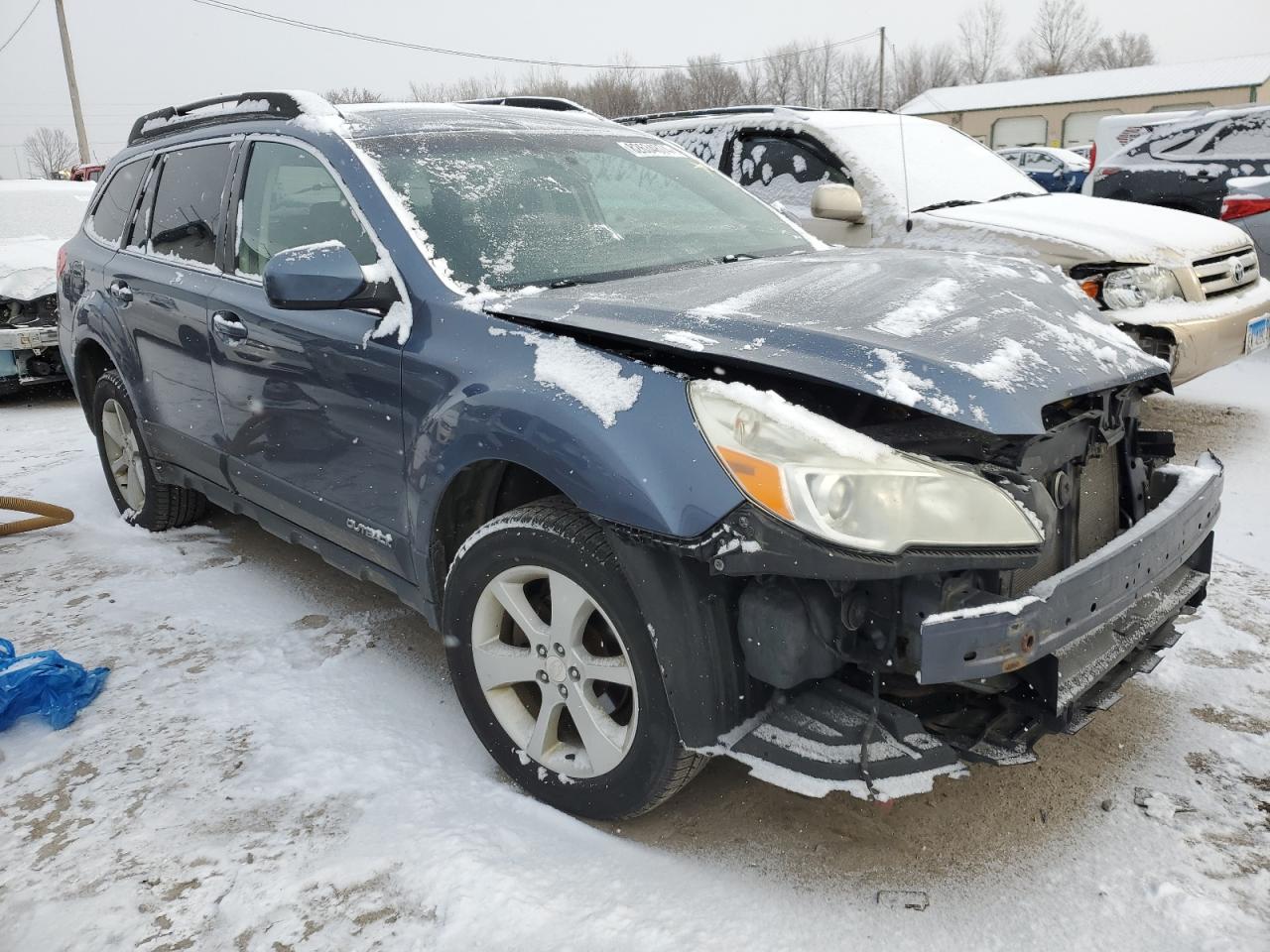 2014 Subaru Outback VIN 4S4BRBCC3E3305123 Copart auction photo, front end damage thumbnail 4