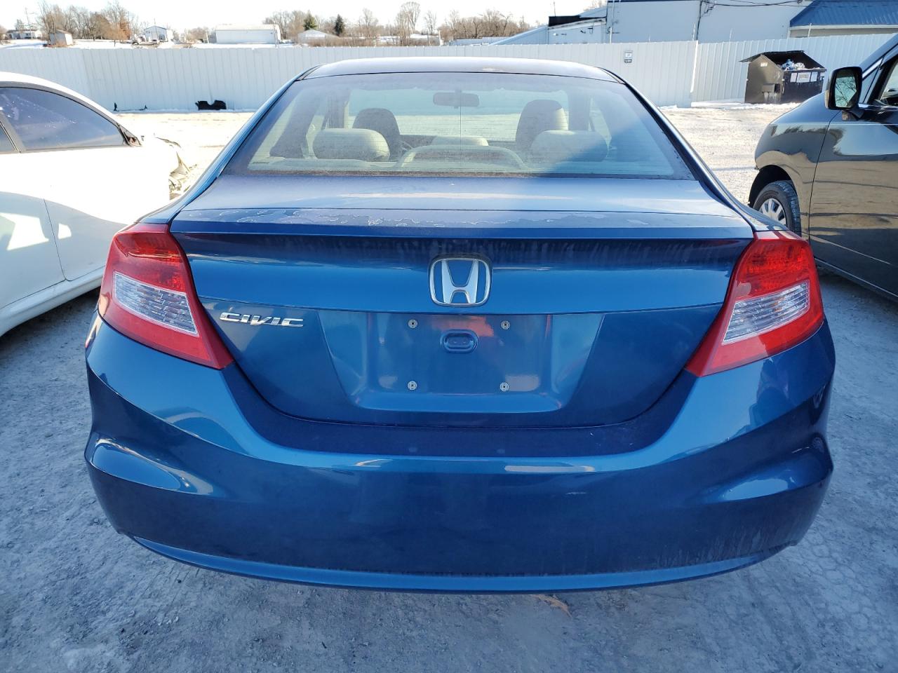 2012 Honda Civic VIN 2HGFG3B58CH551617 Copart auction photo, front end damage thumbnail 6