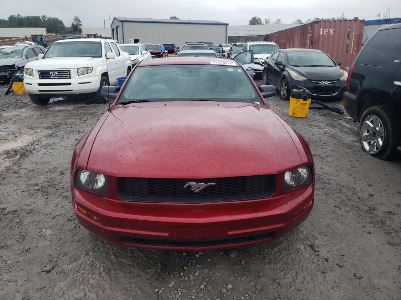 2005 Ford Mustang VIN 1ZVFT80N355223488 Copart auction photo, rear end damage thumbnail 5