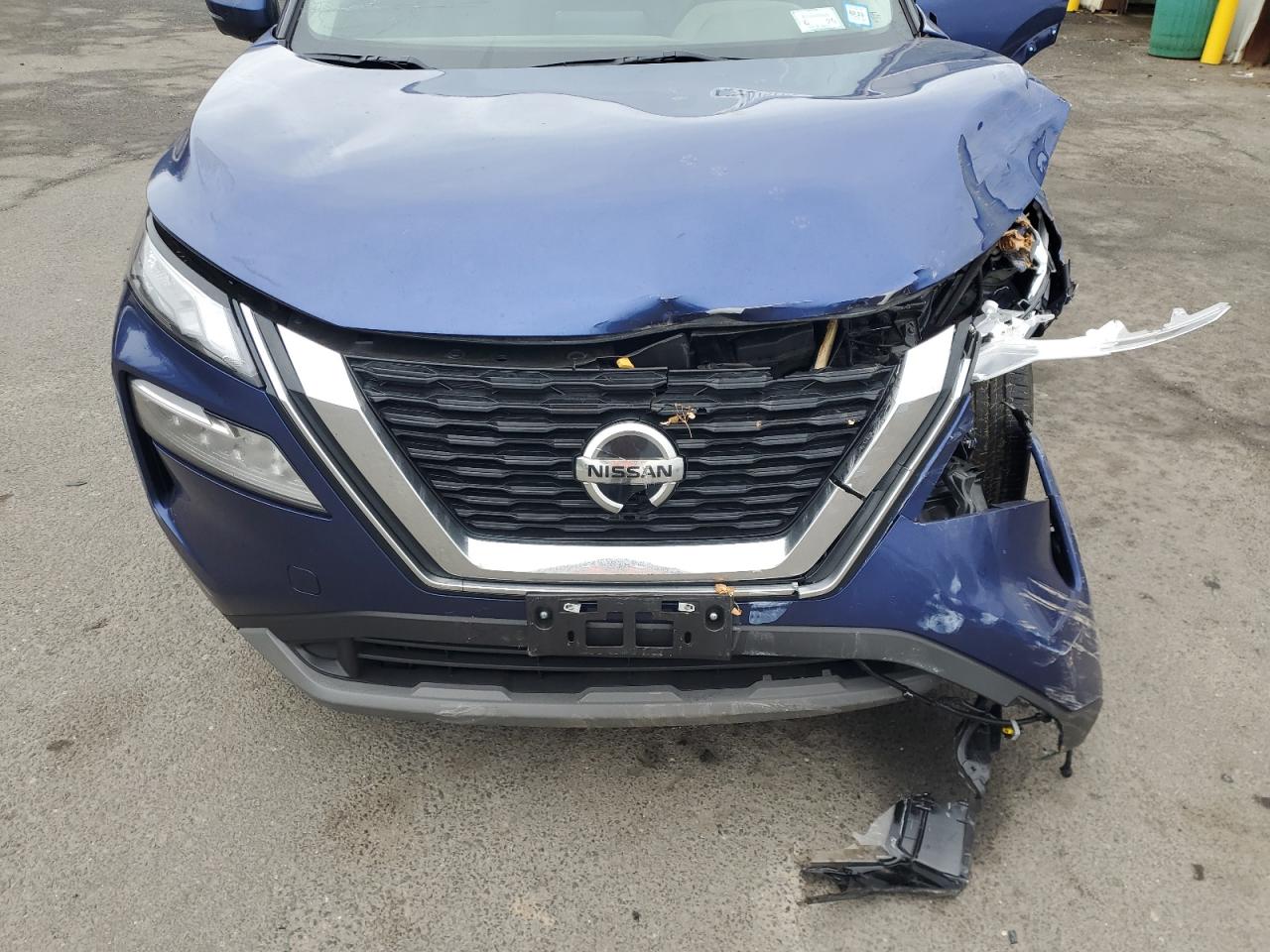 2021 Nissan Rogue VIN 5N1AT3BB0MC757377 Copart auction photo, side / front end damage thumbnail 14