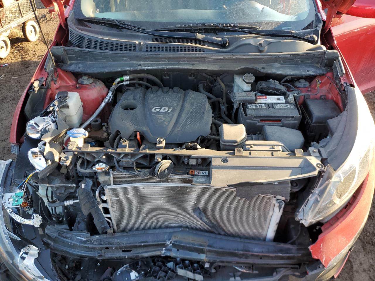 2015 KIA Sportage VIN KNDPB3AC4F7710831 Copart auction photo, front end damage thumbnail 12