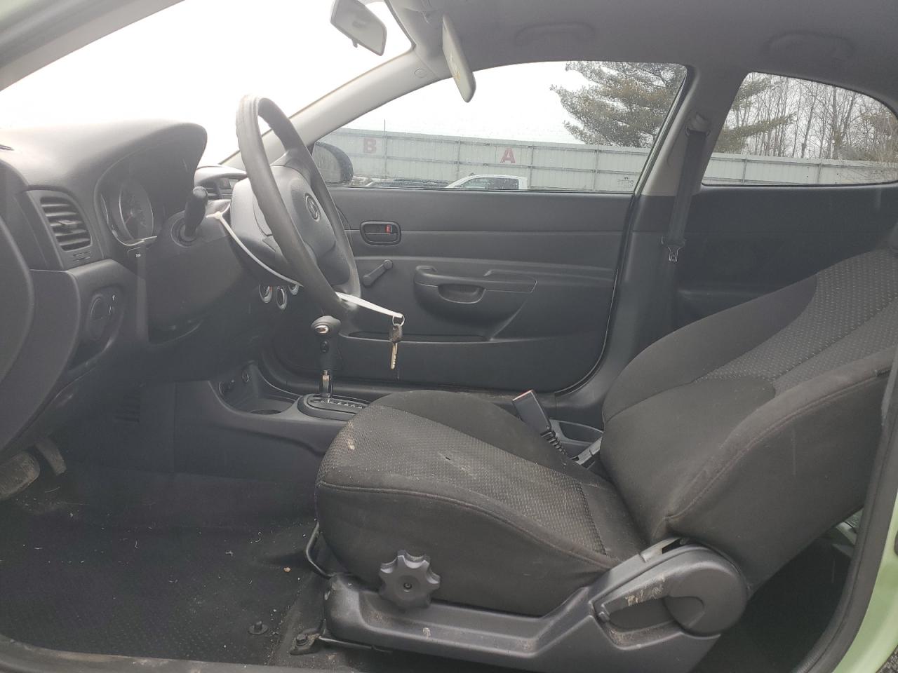 2009 Hyundai Accent VIN KMHCM36C09U117860 Copart auction photo, front end / partial repair damage thumbnail 7