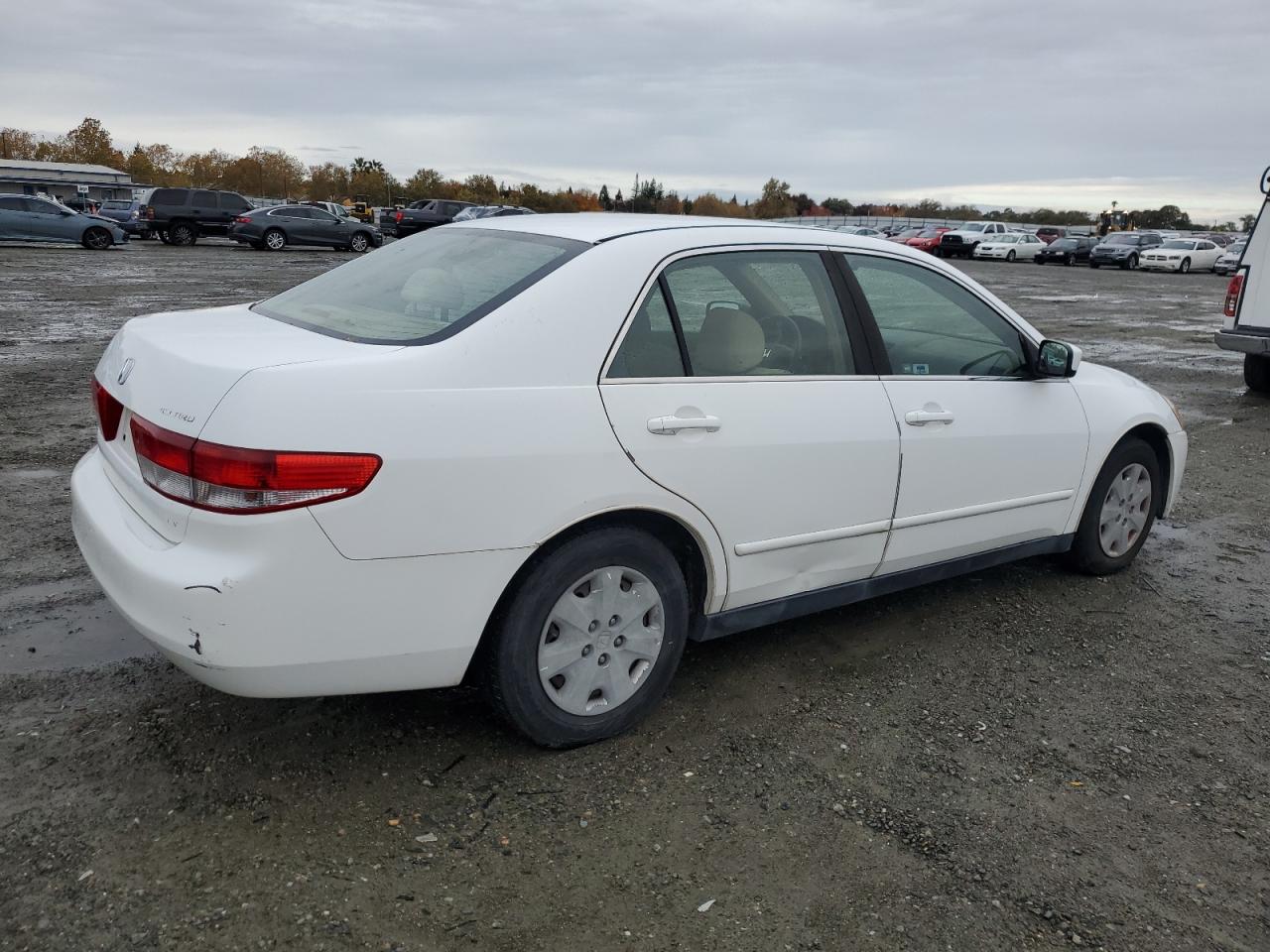 2003 Honda Accord VIN JHMCM56303C041858 Copart auction photo, side damage thumbnail 3