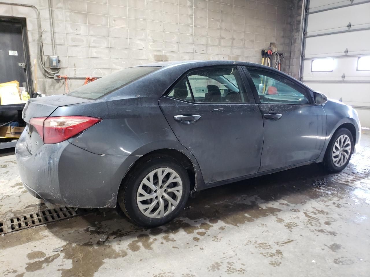 2019 Toyota Corolla VIN 2T1BURHE1KC149043 Copart auction photo, all over damage thumbnail 3