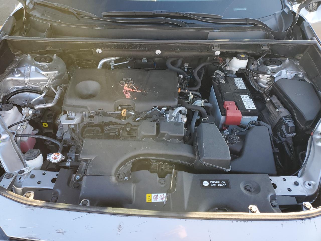2022 Toyota RAV 4 VIN 2T3P1RFVXNC321681 Copart auction photo, all over damage thumbnail 13