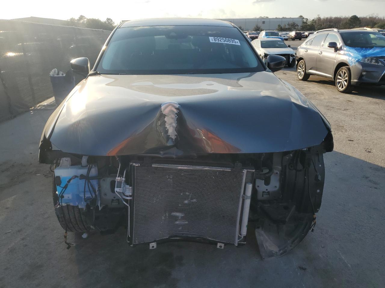 2022 Mazda CX-9 VIN JM3TCBBY4N0601462 Copart auction photo, front end / minor dent/scratches damage thumbnail 5