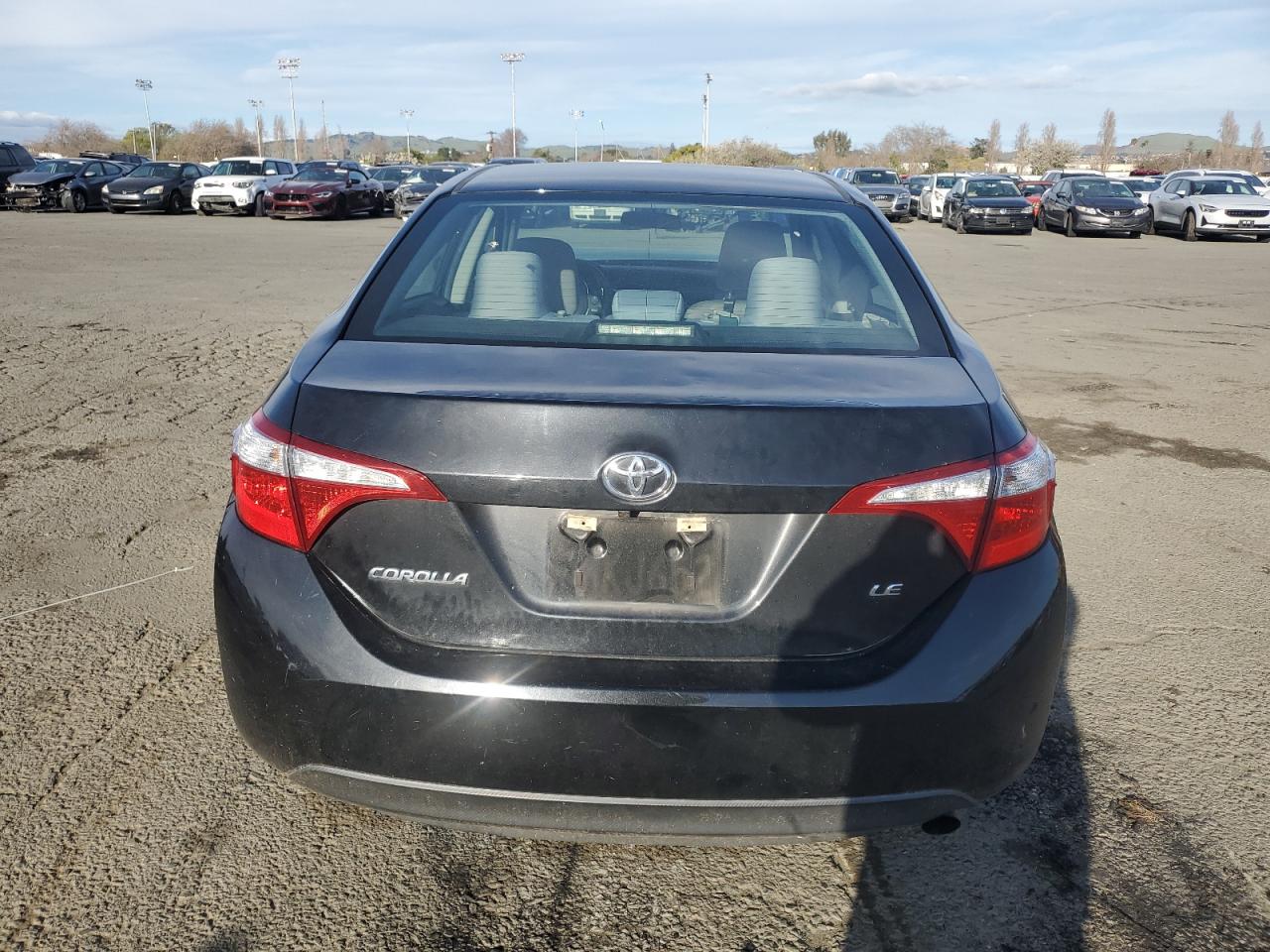 2016 Toyota Corolla VIN 5YFBURHE5GP465875 Copart auction photo, front end damage thumbnail 6