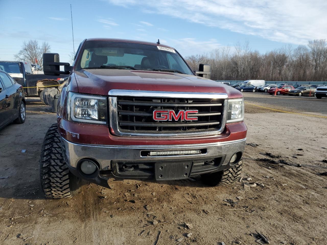2009 GMC Sierra VIN 1GTEK29059Z106127 Copart auction photo, front end damage thumbnail 5