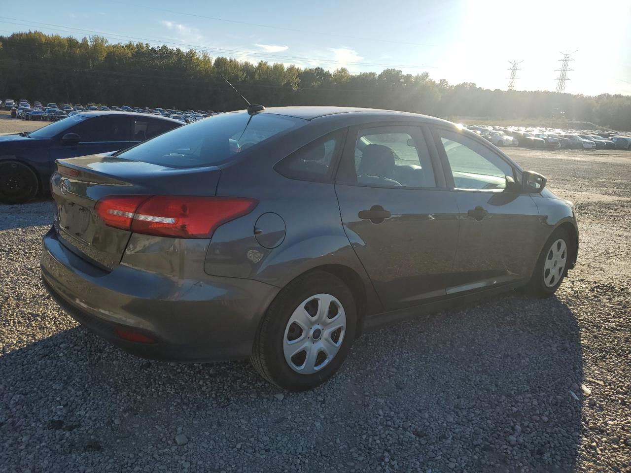 2018 Ford Focus VIN 1FADP3E29JL214953 Copart auction photo, undercarriage damage thumbnail 3