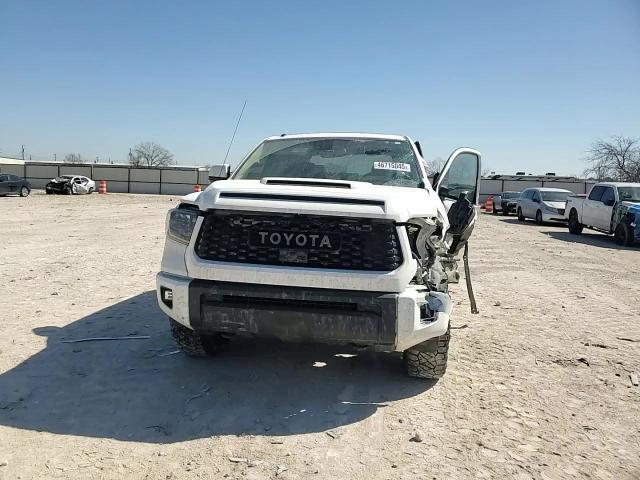 2019 Toyota Tundra VIN 5TFDY5F1XKX861476 Copart auction photo, side / front end damage thumbnail 11