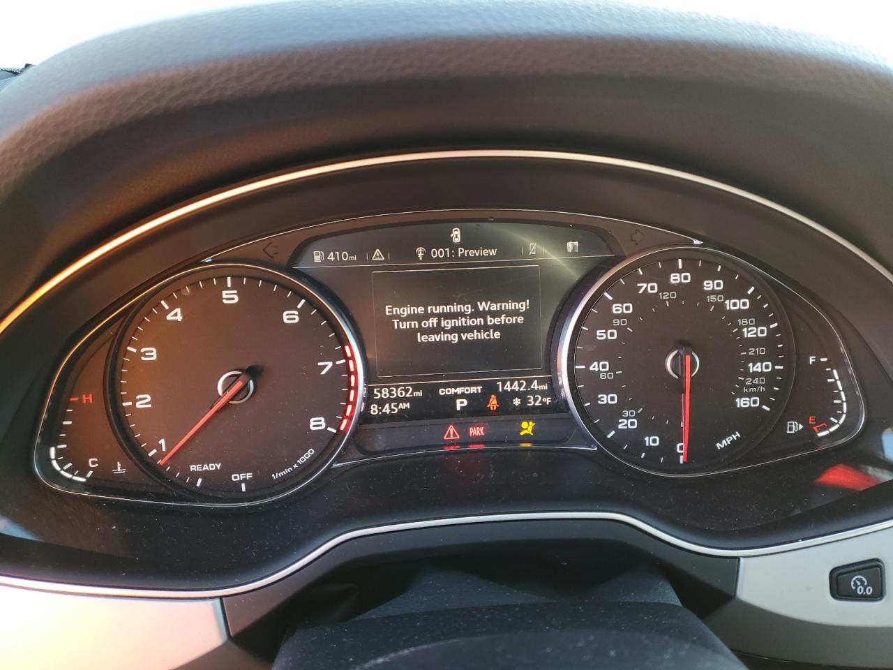 2018 Audi Q7 VIN WA1LHAF75JD044399 Copart auction photo, front end damage thumbnail 9