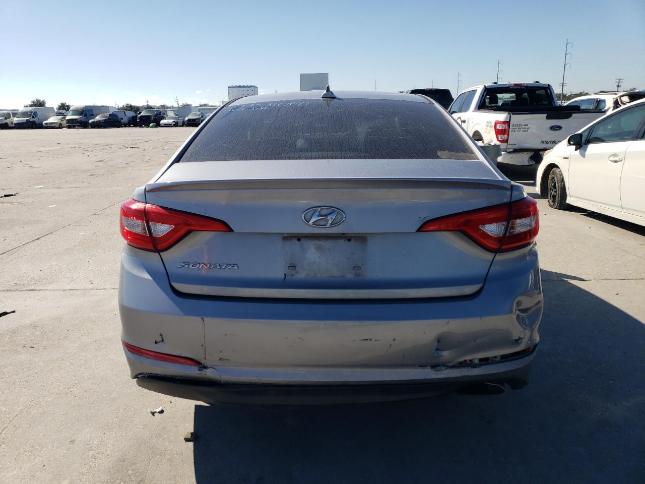 2017 Hyundai Sonata VIN 5NPE24AFXHH501647 Copart auction photo, all over / vandalism damage thumbnail 6