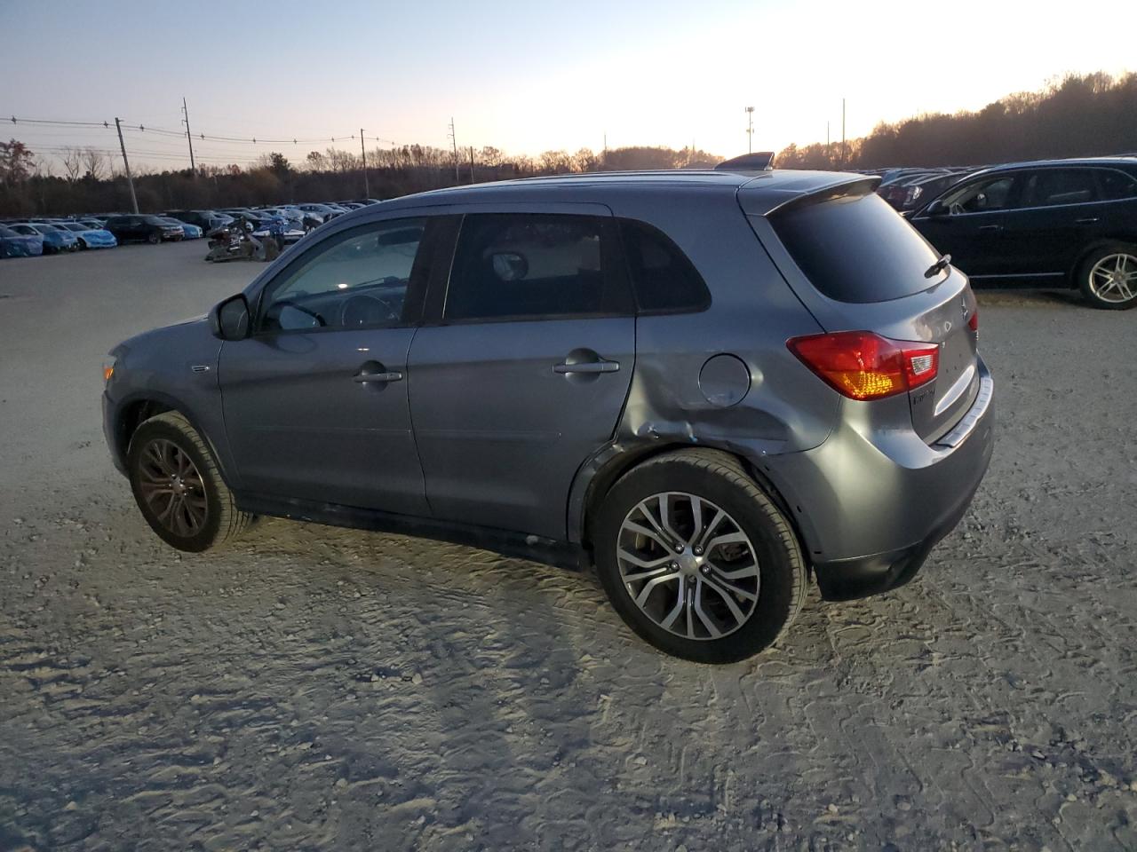 2017 Mitsubishi Outlander VIN JA4AP3AUXHZ013388 Copart auction photo, rear end / side damage thumbnail 2