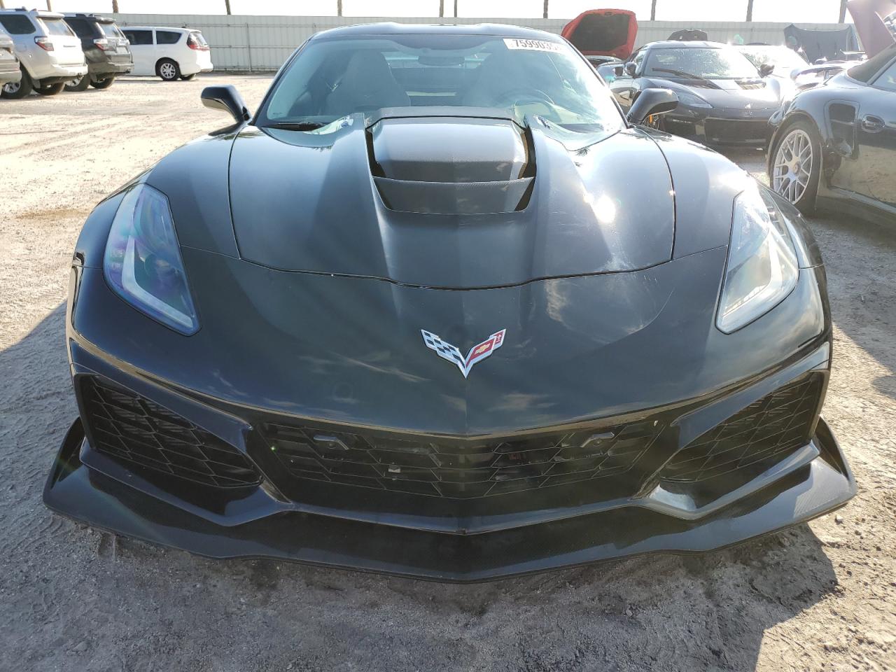 2019 Chevrolet Corvette VIN 1G1Y52D91K5801673 Copart auction photo, water/flood damage thumbnail 5